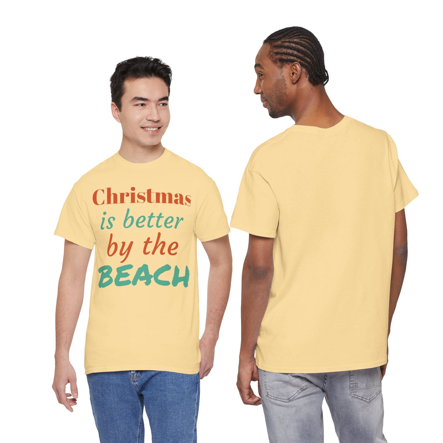“Christmas Is Better by the Beach” — Holiday T-Shirt