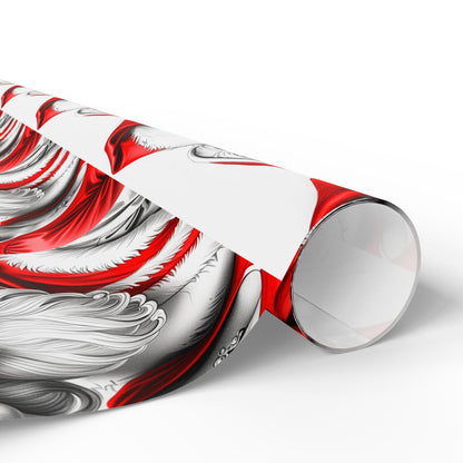 Mr. and Mrs. Claus — Holiday Wrapping Paper Rolls