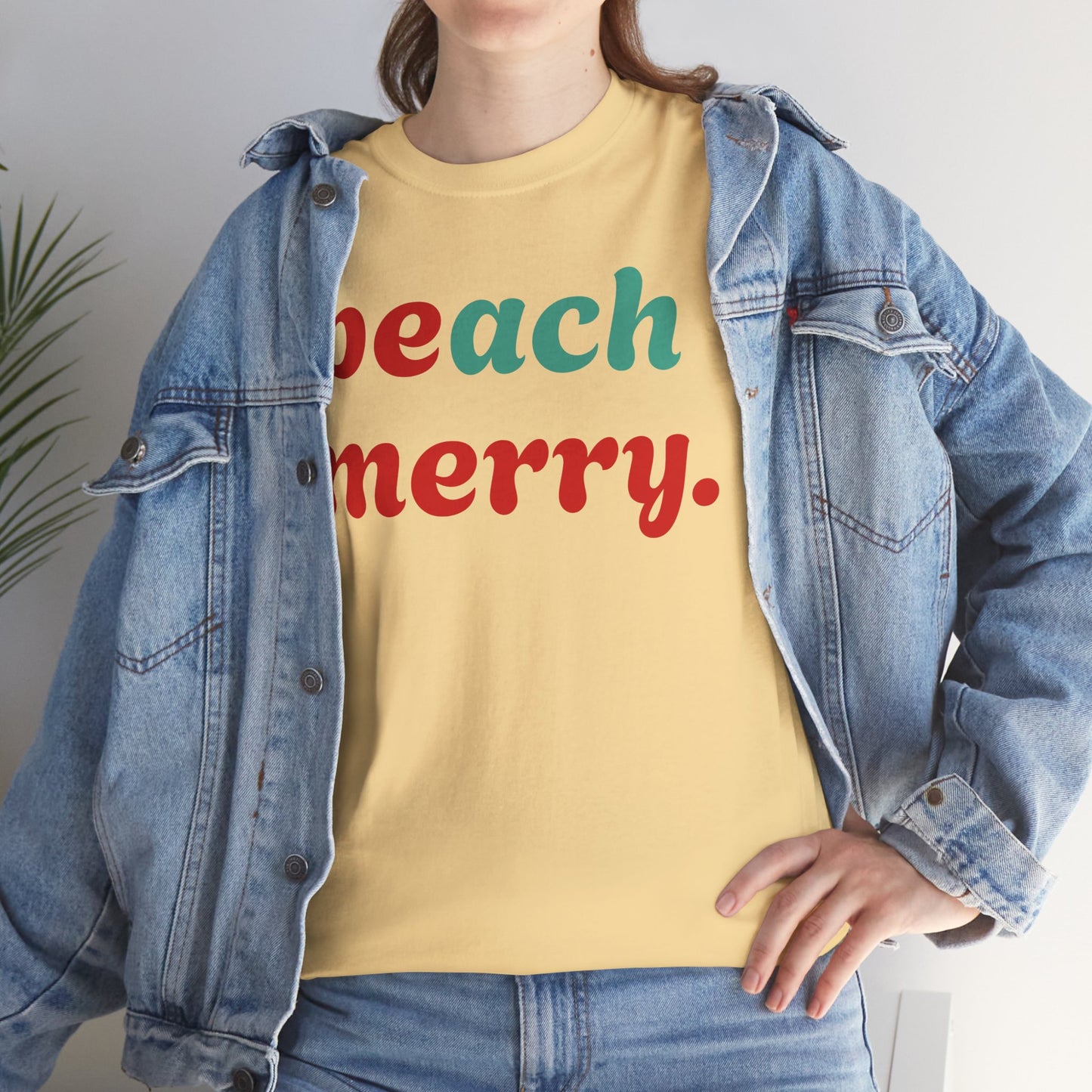 “Beach Merry” — Holiday T-Shirt
