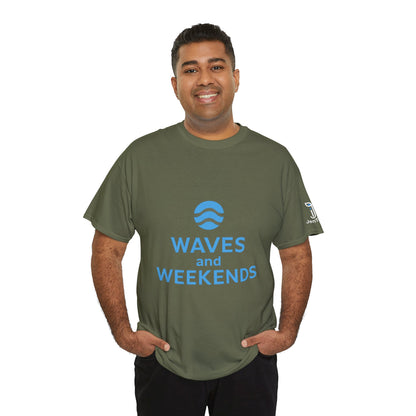 Waves and Weekends Tee - My Commute is to the Sandbar