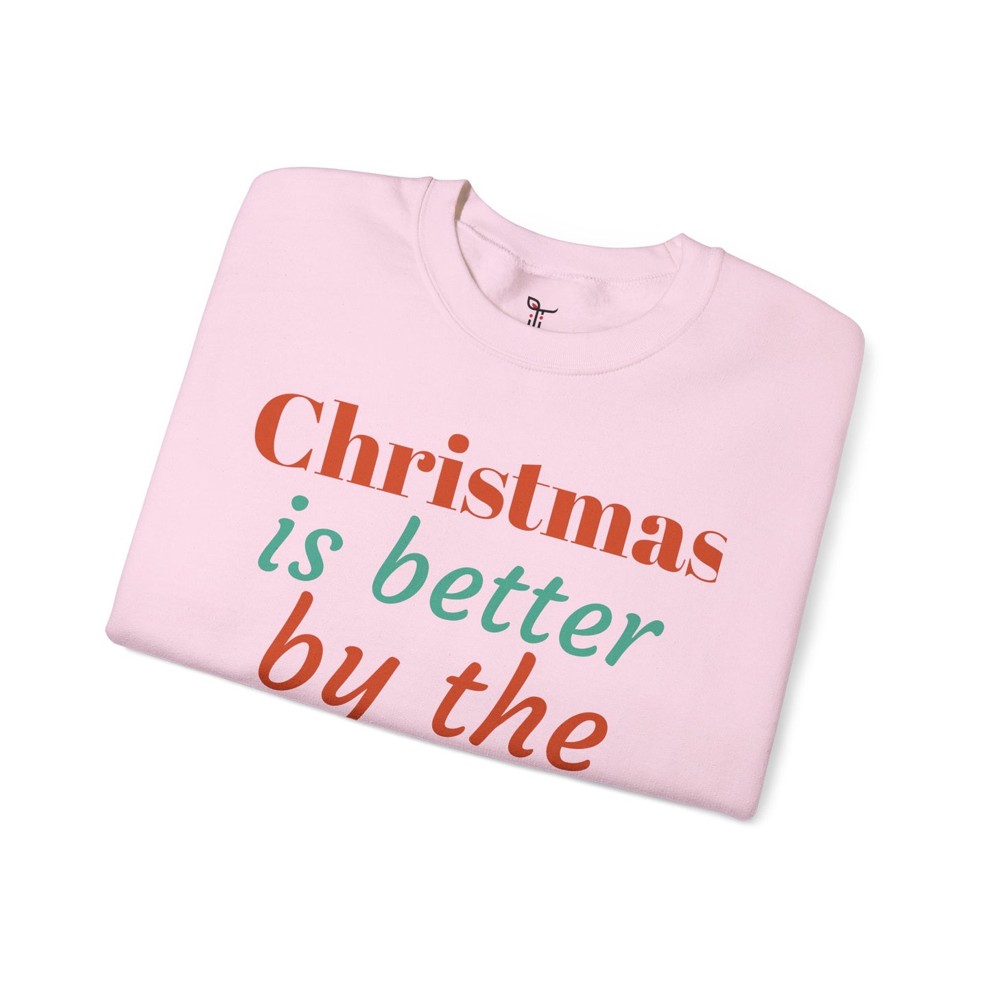 “Christmas Is Better by the Beach” — Holiday Crewneck Sweatshirt