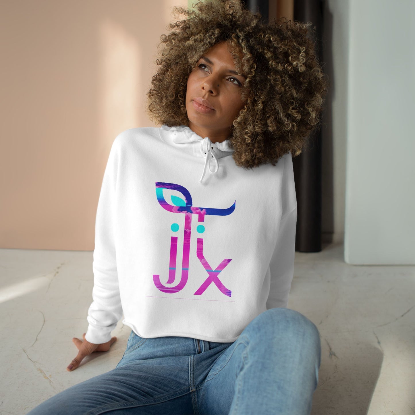 JTX Neon Horizon Crop Top