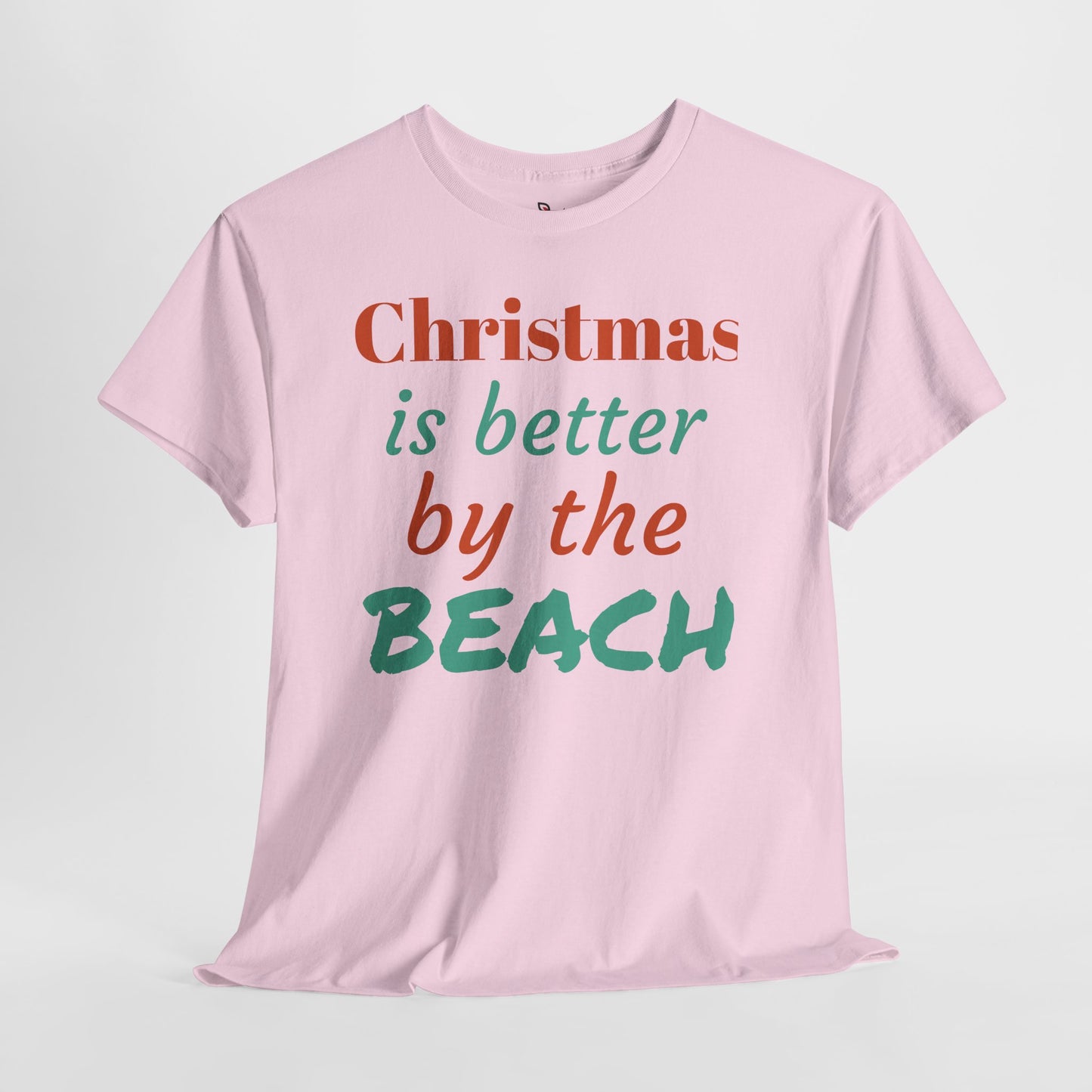 “Christmas Is Better by the Beach” — Holiday T-Shirt